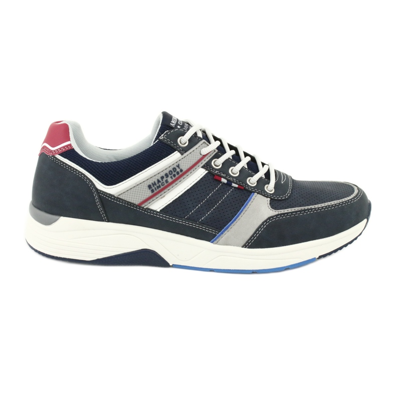 Pantofi sport ADI American Club RH07 roșu albastru marin gri Pantofi sport ADI American Club RH07 roșu albastru marin gri