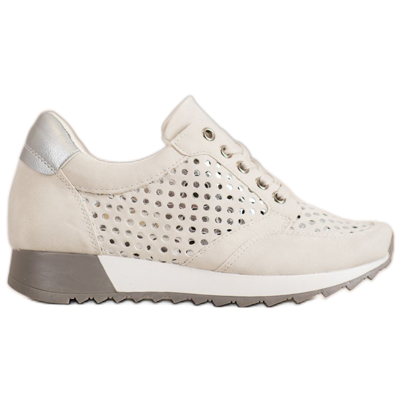 Kylie Încălțăminte ajurată pe platformă maro