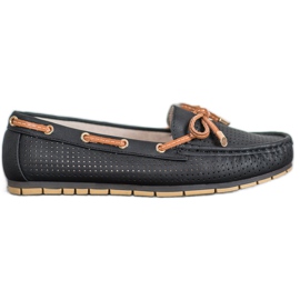 Kylie Mocasini confortabili negru Kylie Mocasini confortabili negru