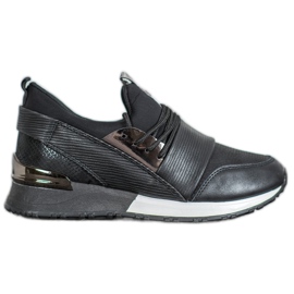 Muto Încălțăminte sport pe platformă negru Muto Încălțăminte sport pe platformă negru