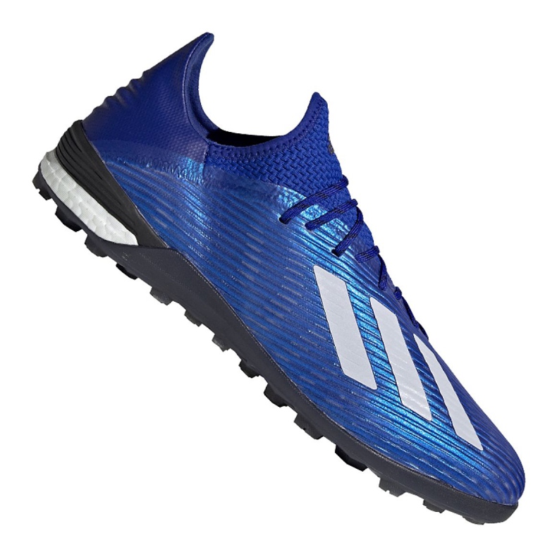 Pantofi Adidas X 19.1 Tf M EG7136 albastru albastru