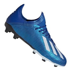 Pantofi Adidas X 19.1 Fg Jr EG7164 albastru albastru