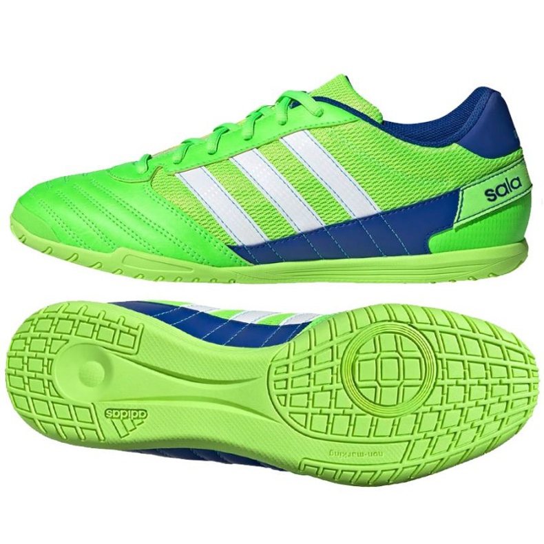 Încălțăminte de interior adidas Super Sala In M FV2564 verde verde