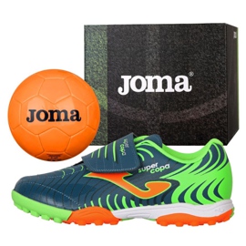 Ghete de fotbal Joma Super Copa Jr 2017 Tf Jr SCJS. 2017.TF albastru albastru