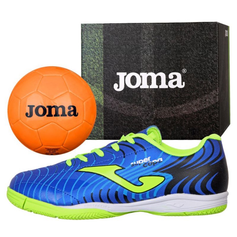 Încălțăminte de interior Joma Super Copa Jr 2004 In Jr SCJS.2004.IN albastru albastru