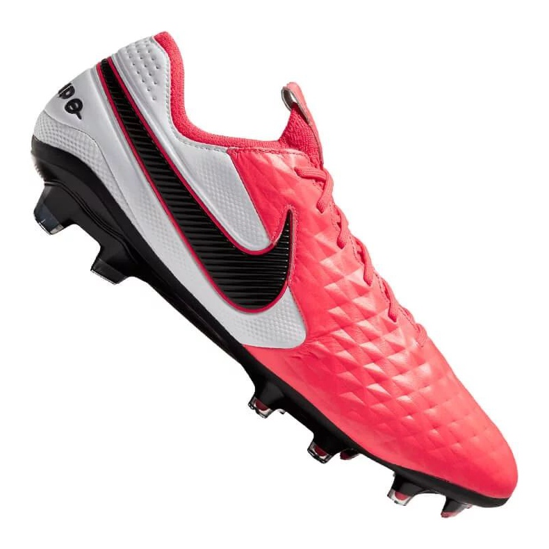 Ghete de fotbal Nike Legend 8 Elite Fg M AT5293-606 multicolor portocale si rosii Ghete de fotbal Nike Legend 8 Elite Fg M AT5293-606 multicolor portocale si rosii