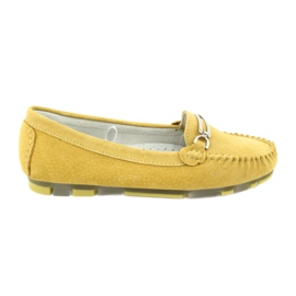 Mocasini din piele de antilopă Filippo DP 1202 galben Mocasini din piele de antilopă Filippo DP 1202 galben
