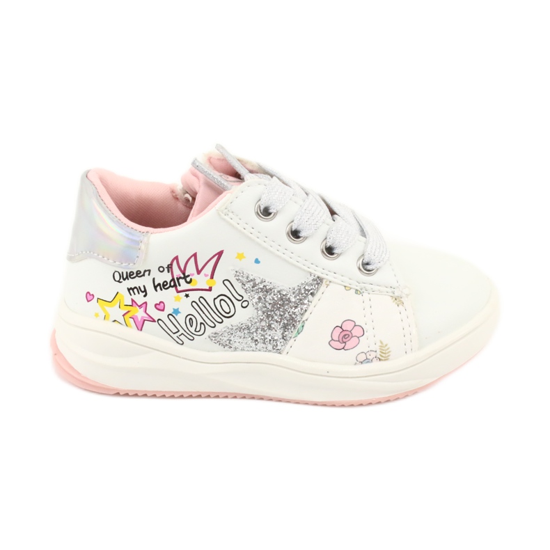American Club Pantofi sport pentru fete cu un Star GC15 White alb American Club Pantofi sport pentru fete cu un Star GC15 White alb