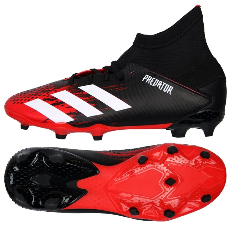 Ghete de fotbal Adidas Predator 20.3 Fg Jr EF1930 multicolor negru