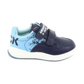 Pantofi sport American Club GC18 cu velcro albastru marin albastru Pantofi sport American Club GC18 cu velcro albastru marin albastru