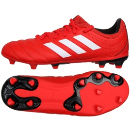 Ghete de fotbal Adidas Copa 20.3 Fg Jr EF1914 roșu roșu