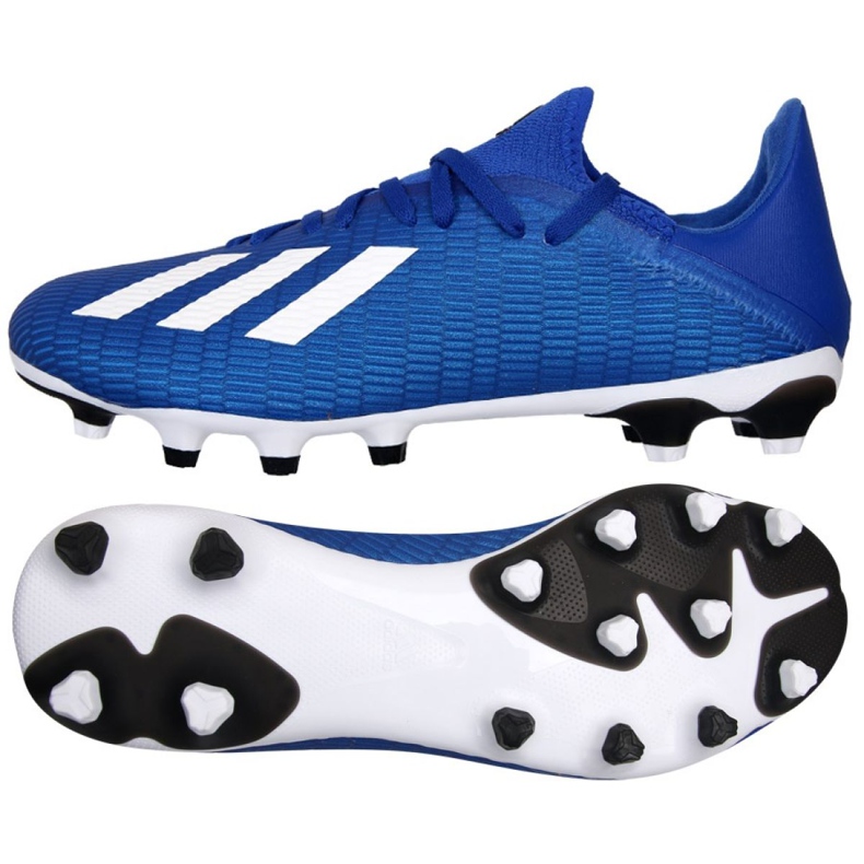 Ghete de fotbal Adidas X 19.3 Mg M EG1493 albastru albastru