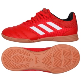 Încălțăminte de interior adidas Copa 20.3 In Sala Jr EF1915 roșu roșu