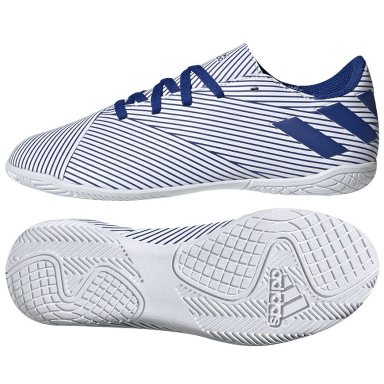 Încălțăminte de interior adidas Nemeziz 19.4 In Jr EF1754 multicolor alb
