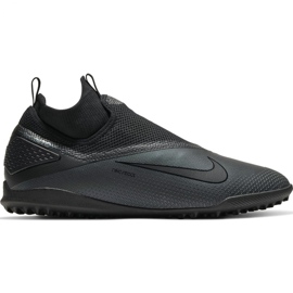 Pantof de fotbal Nike React Phantom Vsn 2 Pro Df Tf M CD4174-010 negru negru