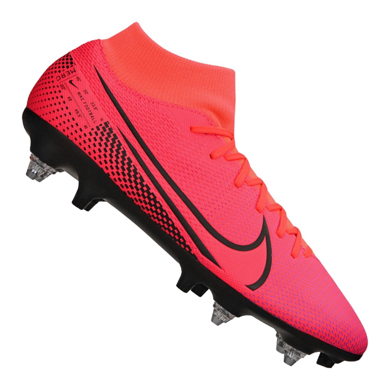Pantofi Nike Superfly 7 Academy SG-Pro Ac M BQ9141-606 roz roșu Pantofi Nike Superfly 7 Academy SG-Pro Ac M BQ9141-606 roz roșu
