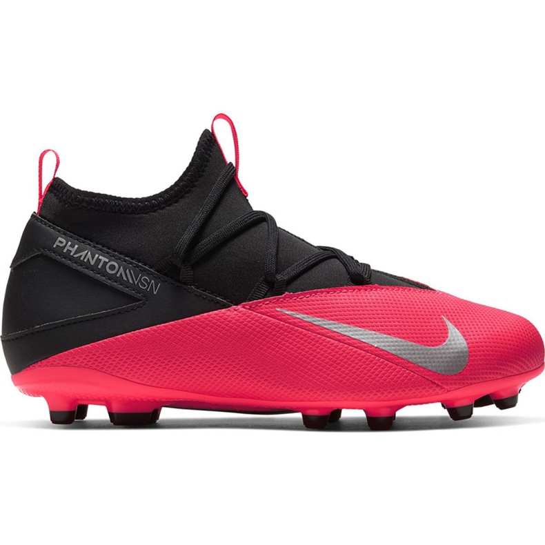 Pantofi de fotbal Nike Phantom Vsn 2 Club Df FG / MG Jr CD4061-606 roșu roșu Pantofi de fotbal Nike Phantom Vsn 2 Club Df FG / MG Jr CD4061-606 roșu roșu