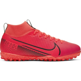 Pantofi de fotbal Nike Mercurial Superfly 7 Academy Tf Jr AT8143-606 roșu roșu