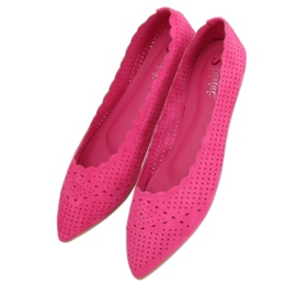 Balerini ajurati fucsia NK18P Fushia roz Balerini ajurati fucsia NK18P Fushia roz