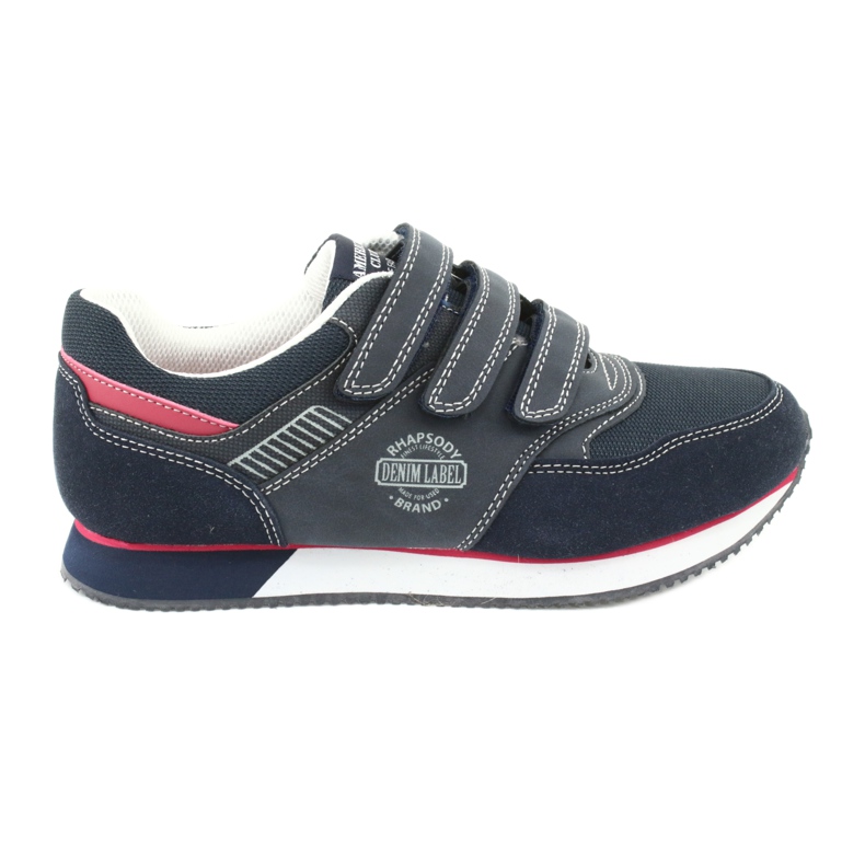 American Club Pantofi RH21 de culoare bleumarin american roșu albastru marin American Club Pantofi RH21 de culoare bleumarin american roșu albastru marin
