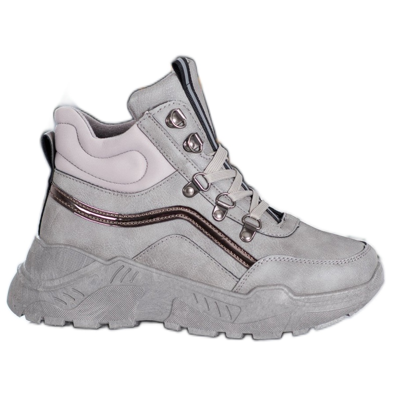 Queentina Adidași calzi gri