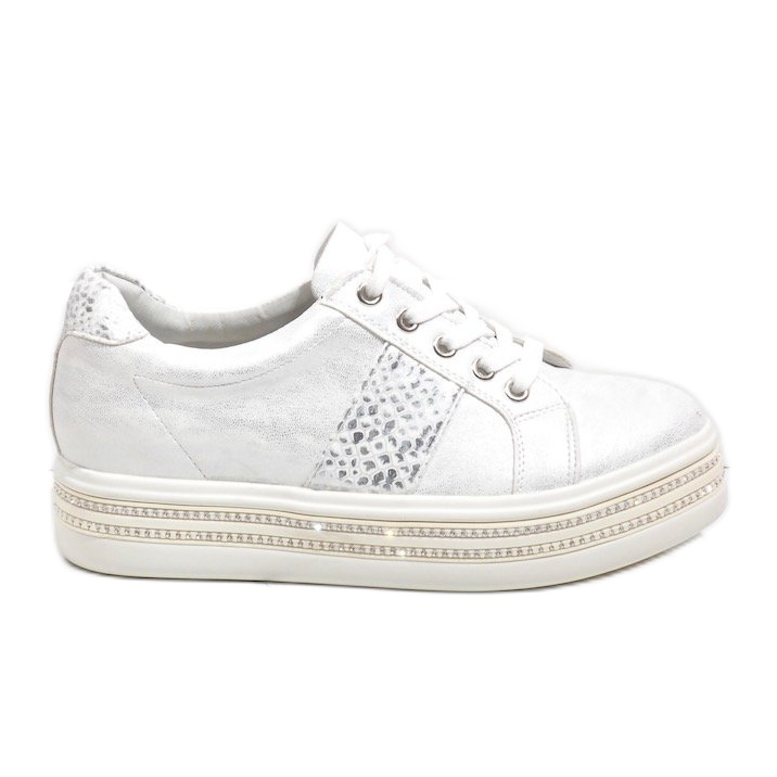 Adidași de încălțăminte de sport albi HQ996 Adidași de încălțăminte de sport albi HQ996