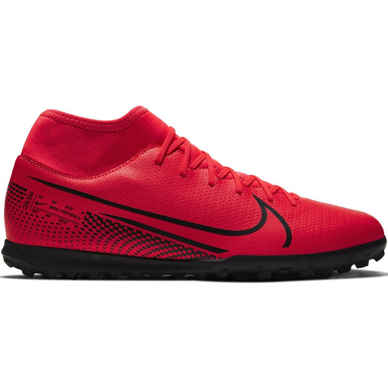 Pantofi de fotbal Nike Mercurial Superfly 7 Club Tf M AT7980-606 roșu roșu Pantofi de fotbal Nike Mercurial Superfly 7 Club Tf M AT7980-606 roșu roșu