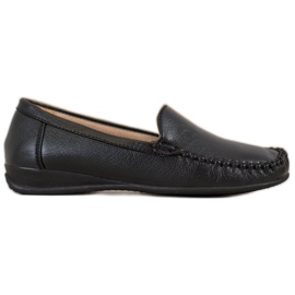 Primavera Mocasini din piele ecologică negru Primavera Mocasini din piele ecologică negru