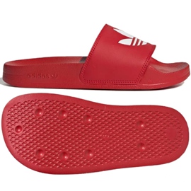 Adidas Originals Adilette Lite Jr FU9179 roșu Adidas Originals Adilette Lite Jr FU9179 roșu