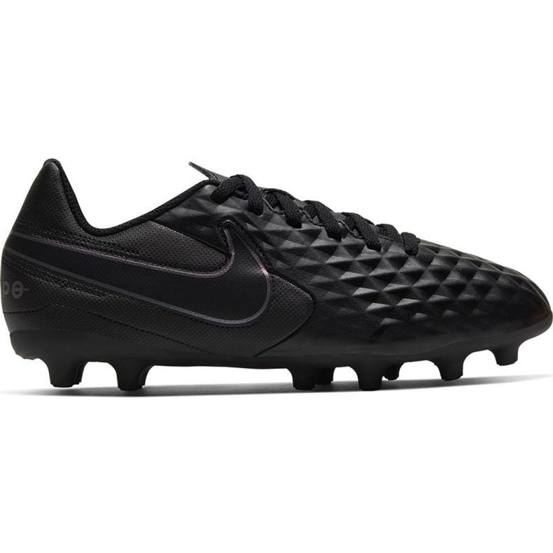 Pantofi de fotbal Nike Tiempo Legend 8 Club FG / MG Jr AT5881-010 negru negru