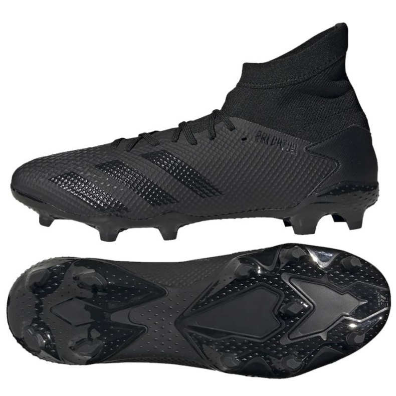 Ghete de fotbal Adidas Predator 20.3 Fg M EF1634 negru negru