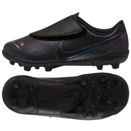 Pantofi de fotbal Nike Mercurial Vapor 13 Club Mg Ps (V) Jr AT8162-010 negru negru