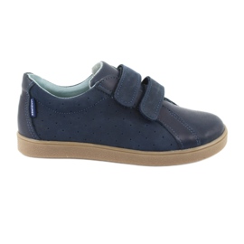 Pantofi pentru baieti cu Velcro Mazurek 1235, bleumarin albastru Pantofi pentru baieti cu Velcro Mazurek 1235, bleumarin albastru