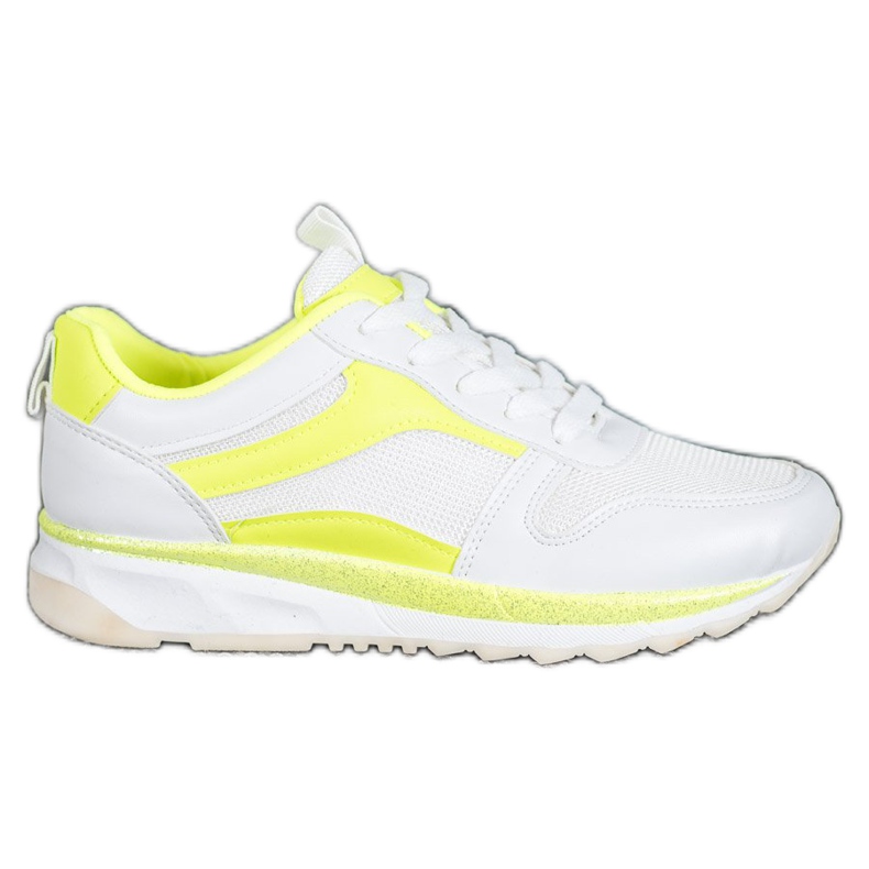 SHELOVET Pantofi albi legați