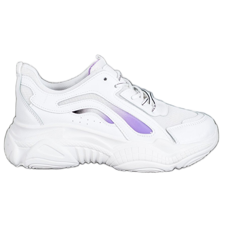 SHELOVET Adidași la modă pe platformă alb