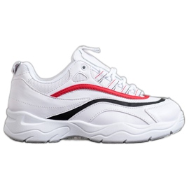 SHELOVET Adidași clasici albi SHELOVET Adidași clasici albi