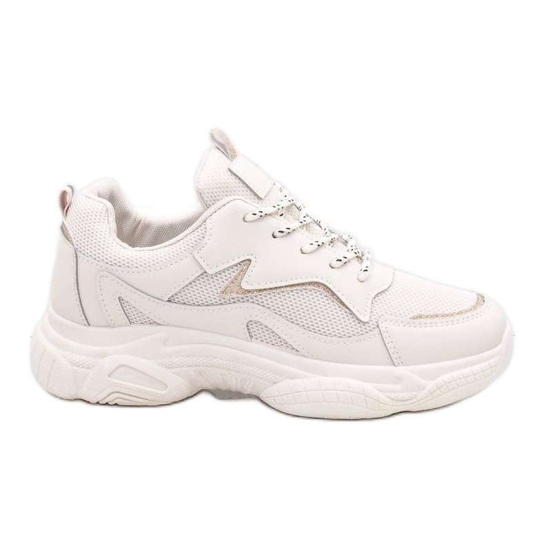 Încălțăminte sport dama la modă bej 7939-SP Încălțăminte sport dama la modă bej 7939-SP