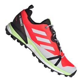 Pantofi Adidas Terrex Skychaser Lt Gtx M EH2426 roșu portocale