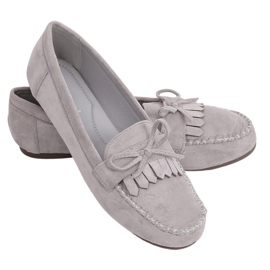 Gri Mocasini dama Classic 77-202 Gri Gri Mocasini dama Classic 77-202 Gri