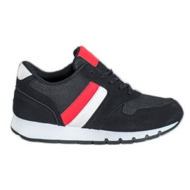 SHELOVET Pantofi sport clasici negru multicolor SHELOVET Pantofi sport clasici negru multicolor
