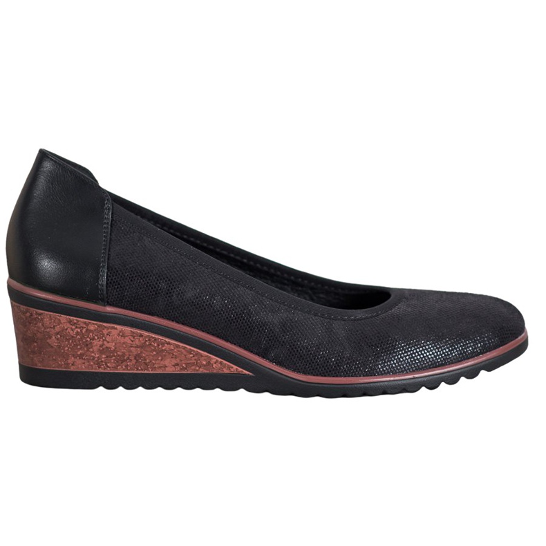 Elegante balerini VINCEZA negru