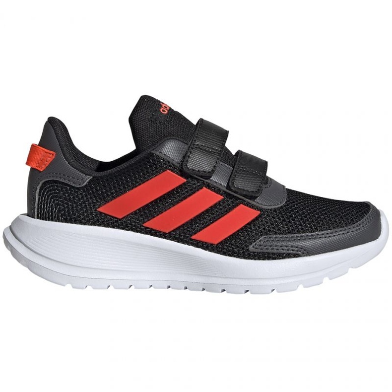 Pantofi Adidas Tensaur Run C Jr EG4143 negru roșu Pantofi Adidas Tensaur Run C Jr EG4143 negru roșu