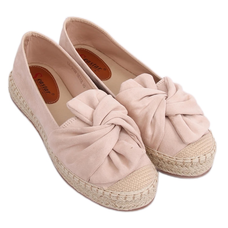 Espadrile bej bej LL-219P Bej