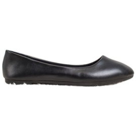 SHELOVET Balerină clasică din piele ecologică negru SHELOVET Balerină clasică din piele ecologică negru
