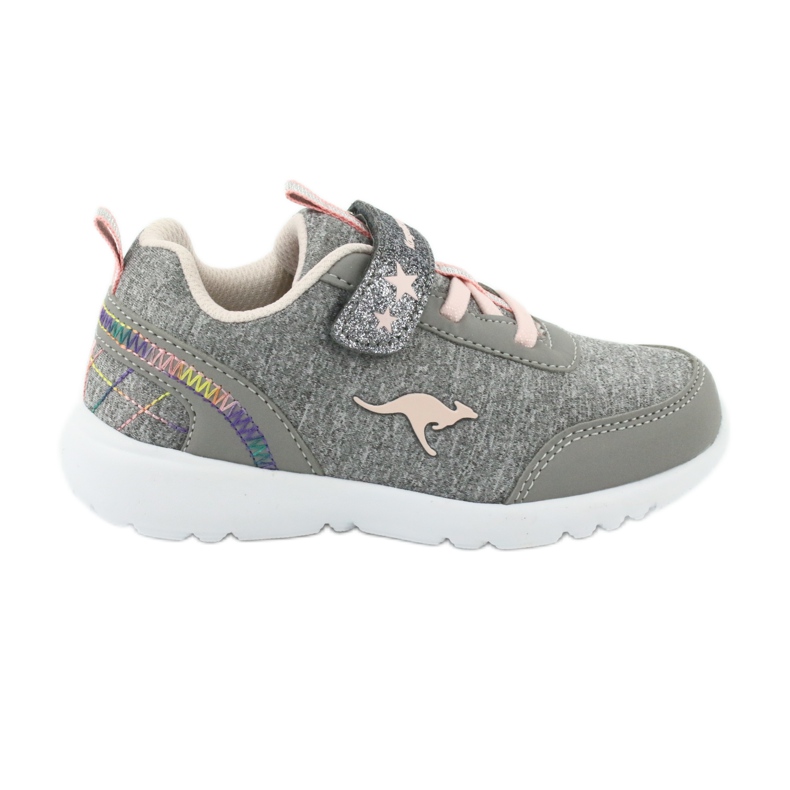 Kangaroos 02051 Pantofi sport pentru copii/roz pentru copii gri