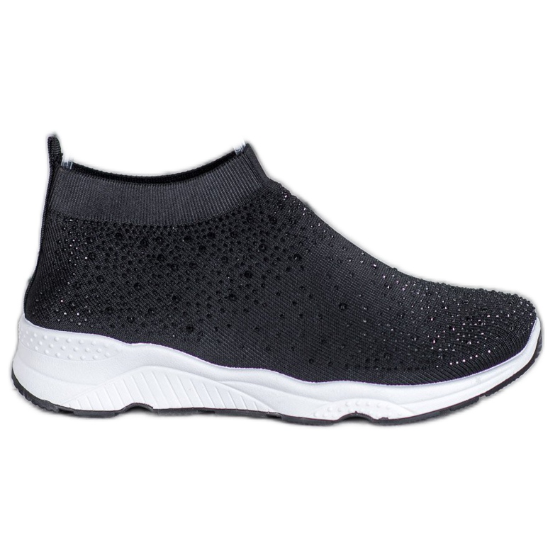 Goodin Pantofi sport cu cristale negru