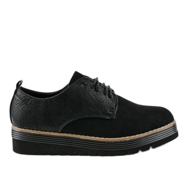 Pantofi Jazz negri JN-31 negru