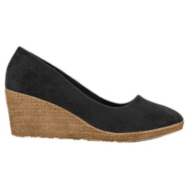 Goodin Balerină Classic Wedge negru Goodin Balerină Classic Wedge negru