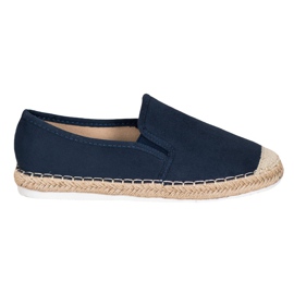 Goodin Espadrile din piele de căprioară albastru Goodin Espadrile din piele de căprioară albastru