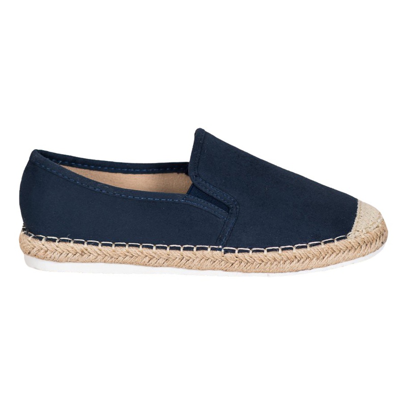 Goodin Espadrile din piele de căprioară albastru Goodin Espadrile din piele de căprioară albastru